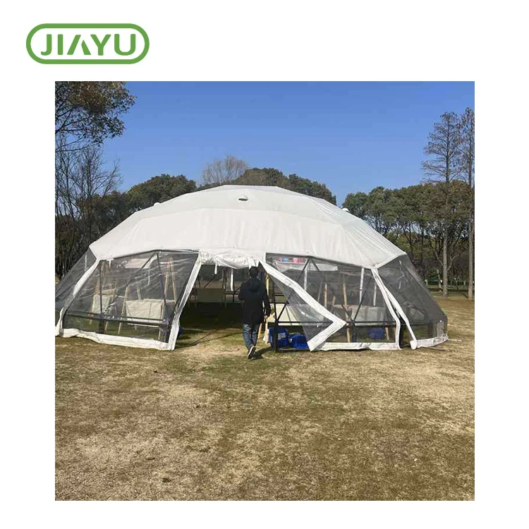 ווינטפּראָאָף טאַקטיש געאָדעסיק באַזע לאַגער געצעלט געצויגן